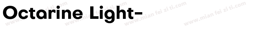 Octarine Light字体转换